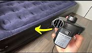 Electric Air Pump: How to Inflate and Deflate Air Bed Mattress