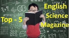 Top - 5 English Science Magazine Published in India || Quanta of Physics