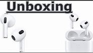 Apple AirPods (3. Generation) Unboxing Video