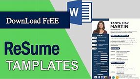 Download 100+ Free Resume Templates in Microsoft Word