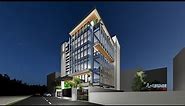 CORPORATE OFFICE building concept by SKYLINE ARCHITECTS designed by PRABIN LAGHU