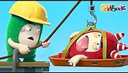 Oddbods | Construction Site | Funny Cartoons For Children
