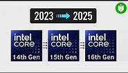 The Future of Intel CPUs 2023-2025 [14th, 15th, 16th Generation]