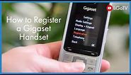 How To Register a Gigaset Handset | liGo.co.uk