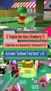 World Record Pop Star Size (Cursed Bee Swarm Simulator) #roblox #beeswarmsimulator #beesmas #onett