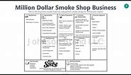 How to Open a Smoke Shop: Business Model Explained