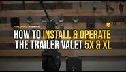 How to Properly Install and Operate the Trailer Valet 5X and XL Drill Powered Movers