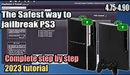 PS3 Jailbreak | How to Install CFW using the safest and easiest way 4.75-4.90