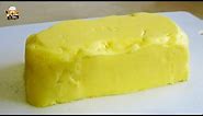 HOW TO MAKE HOMEMADE BUTTER IN 3 MINUTES RECIPE