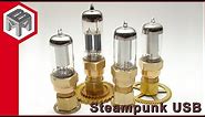 How to make Steampunk vacuum tube USB drives