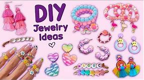 12 DIY Handmade Jewelry Ideas - Bracelet, Necklace, Handmade Cute Rings and more..