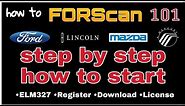 Forscan 101 what is it how to begin where to buy how to start tutorial basics