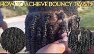 How To Achieve Bouncy and Juicy Twists || Kenyan Natural Hair || Njoki Gitahi