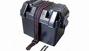 Marine Battery Boxes with Tie-Down Straps - Easterner