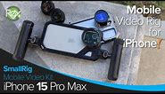 SmallRig Dual Handheld Mobile Video Kit for iPhone 15 Pro Max