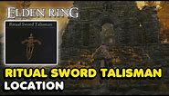 Elden Ring - Ritual Sword Talisman Location (Raises Attack When HP is Full)
