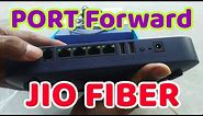 Port Forwarding in Jio Fiber ⚡ How to open Port in Jio Router ✅ Public ipv4 vs ipv6 📌 | Som Tips
