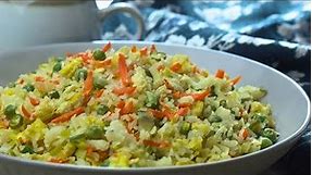 Healthy Fried Rice | EASY and family friendly!