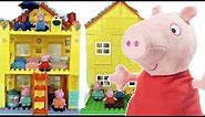 Peppa Pig's Family House Construction Building Blocks