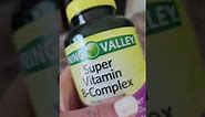 Super B-complex Spring Valley Supplement Tablets: Metabolism And Energy Booster