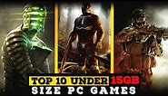 ✓ top 10 under 15gb size pc games || games under 15gb for pc || best pc games under 15gb || 2022