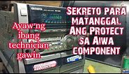 Aiwa Stereo Component Repair