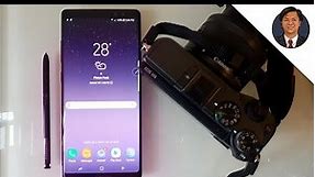 Samsung Galaxy Note 8 Unboxing (Color Midnight Black) Hands On
