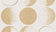 Wudnaye Ivory Moon Wallpaper Peel and Stick Wallpaper Modern Contact Paper 17.7inch x 118.1inch Sky Moon Wallpaper Stick and Peel Decorative Self Adhesive Removable Wallpaper for Bathroom Wall Paper