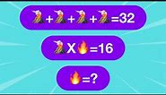 Crack the Code: Can You Master This Emoji Math Challenge? 🤔🔢