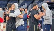 Jordan Poole shows love to Steph Curry and former Warriors teammates before first matchup