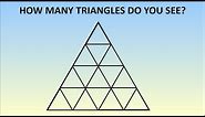 How Many Triangles Are There? Learn The Formula For Any Size!