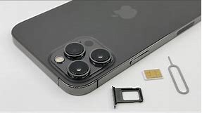 iPhone 12 HOW TO: Insert / Remove SIM Card