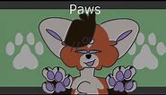 Paws (original animation meme)(1.20k hghskahalshs)