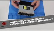 HOW TO REPLACE XBOX ONE S BLURAY DVD DRIVE - Full start to finish guide