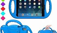 TIRIN Kids Case for iPad Mini 1/2/3/4/5, iPad 7.9 Generation Case, iPad Mini Shockproof Protective Kids Case with Handle Shoulder Strap and Kickstand for iPad Mini 1st/2nd/3rd/4th/5th Generation, Blue