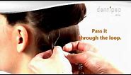 Micro ring loop hair extensions how to apply step-by-step instructions