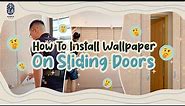 How to Install Wallpaper on Sliding doors | Honpo Singapore