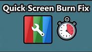Screen Burn Fix Stuck pixel any oled and amoled screen SUPERFAST QUICK FIX 60 MINS