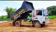 HYUNDAI Dump Trucks, Bulldozer Loading Truck | Dump Truck & Bulldozer Working [ EP.1799 ]