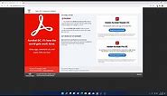 How to Install Adobe Acrobat Reader DC on Windows 11