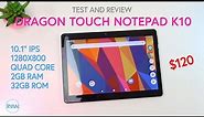 Dragon Touch Notepad K10 Tablet REVIEW - VERY CHEAP but is it GOOD?!
