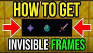 How To Get INVISIBLE Item Frames! | Minecraft Bedrock & Java