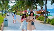 Vietnam Walking Tour - Da Nang Beach at Evening🏖 - My Khe & Pham Van Dong Beach