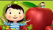 Nursery Rhymes Songs for Kids - Apple Song: Apple Round, Apple Red