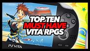 Top Ten Must Have PS Vita RPGs