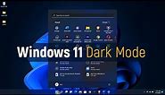 ✅ How to Enable Dark Mode on Windows 11 - Windows 11 Dark Themes