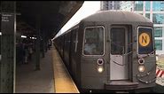 IRT/BMT Subway: (N) (W) (7) Trains @ Queensboro Plaza (R68, R68A, R160, R188)