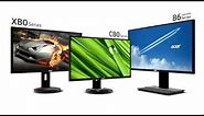 Acer Ultra-High Resolution (4K2K, WQHD) Monitors - Bigger, sharper and more versatile