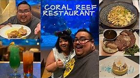 Coral Reef Restaurant At Epcot | Dining Review (Old & New Updated Menu) Walt Disney World 2022