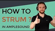 How to strum an Ample Sound VST (programming for beginners !)